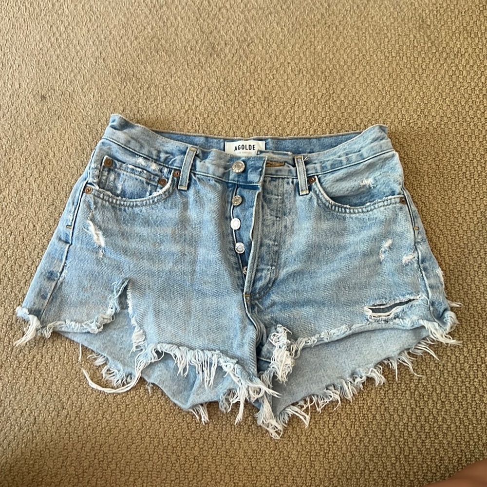 Agolde Jean shorts Size 25